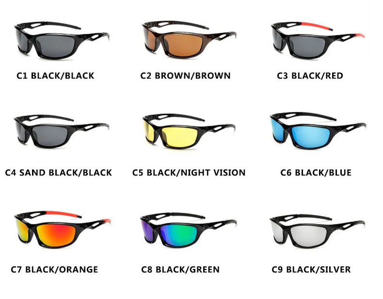 Vintage Polarized Sunglasses Men Women Driver Shades Male Sport Sun Glasses Trend Driving Fishing Eyewear UV400 - Image 6
