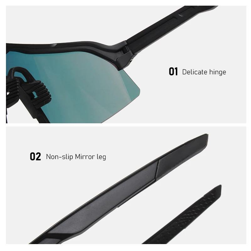 100 Bike Sunglasses Cycling Glasses for Man MTB Goggles Women Outdoor Camping Hiking Sports UV400 Riding Bicycle Eyewear - Image 6