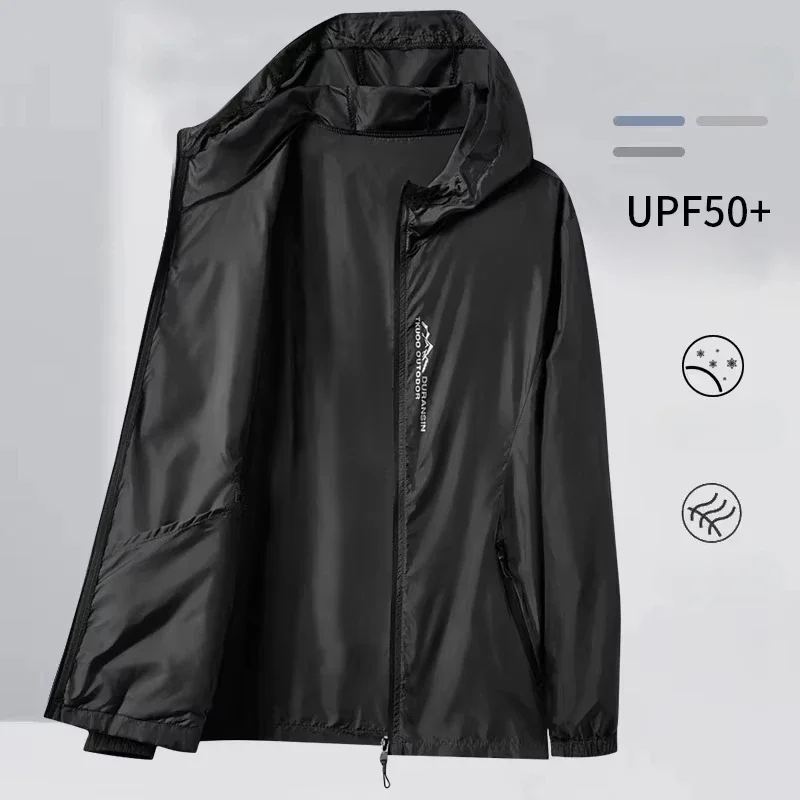 Hiking Skin Jacket Outerwear Coat Camping Rain Jackets Waterproof Sun Protection Fishing Hunting Clothes Quick Dry Sunscreen - Image 3
