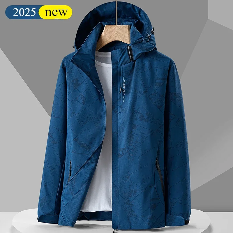 Mens Korean Fashion Waterproof Jackets for Women Sports Reflective Sun Protection Clothing Outdoor Hunting Trekking Windbreakers - Image 4