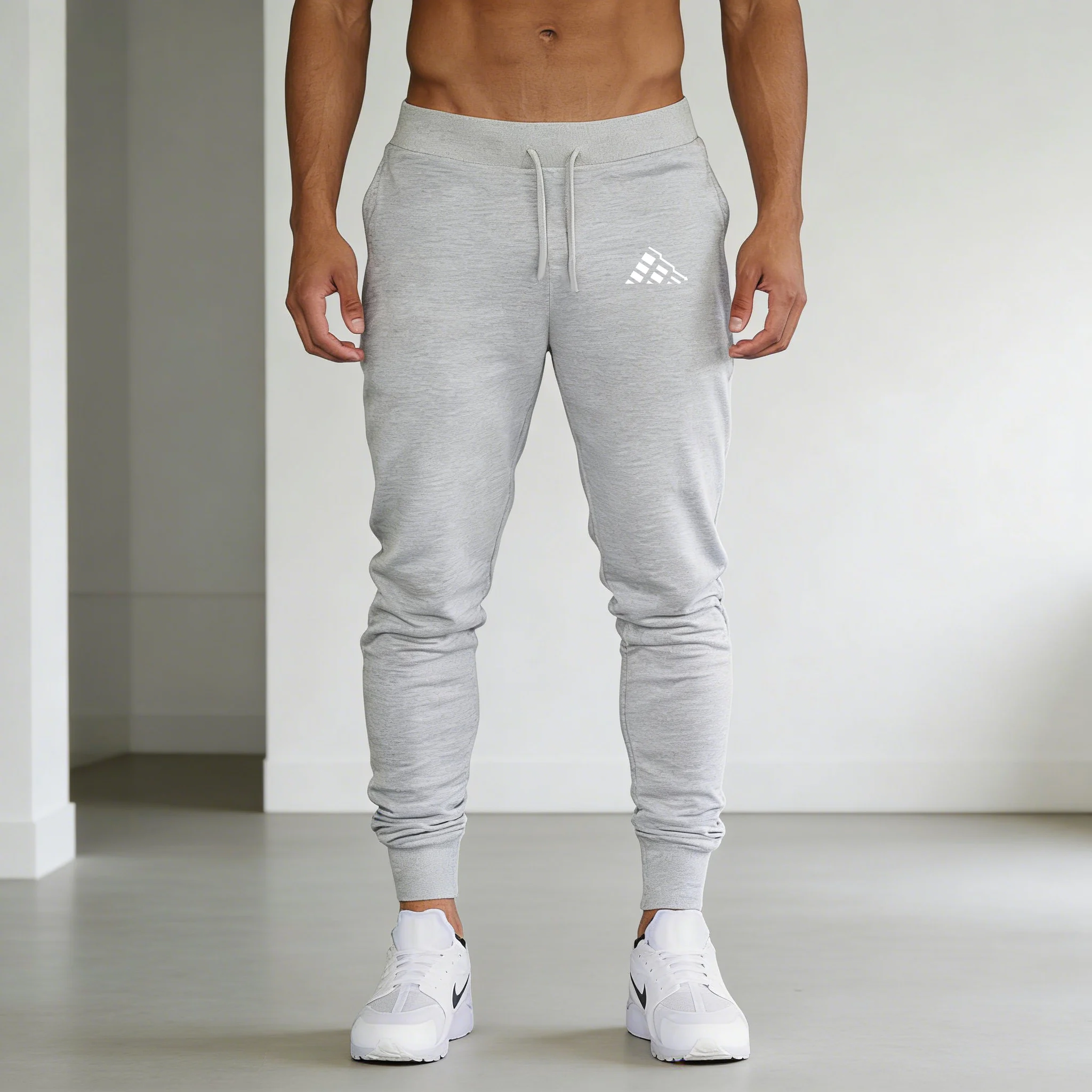 New Men's Blue Trend print Casual Sports Pants Running Workout Jogging Long Pants Gym Sport Trousers for Men Jogger Sweatpants - Image 6