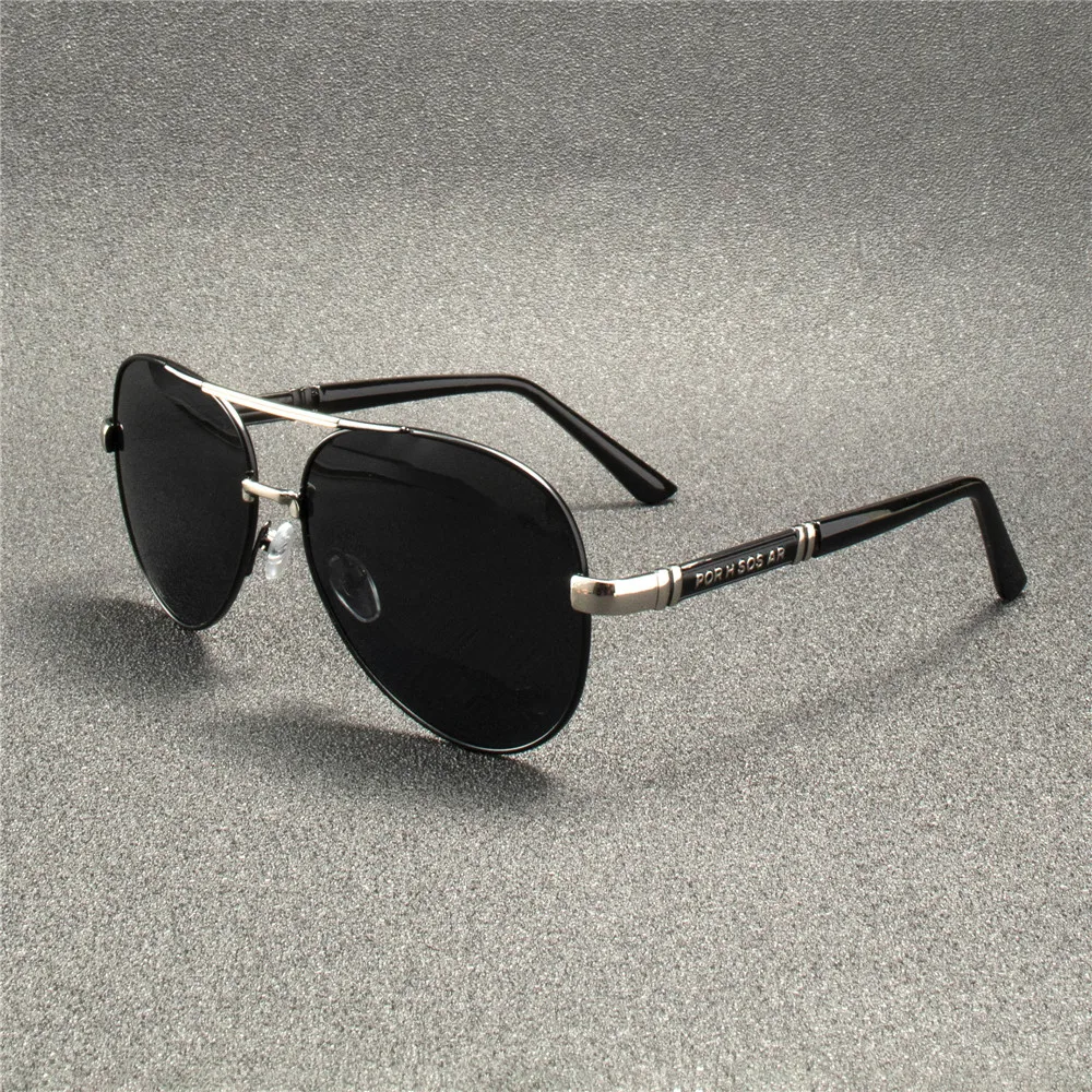3PCS Polarized Sunglasses Men Metail Frame Quality Sun Glasses Brand Design Male Glasses Fishing Driving Goggles - Image 6