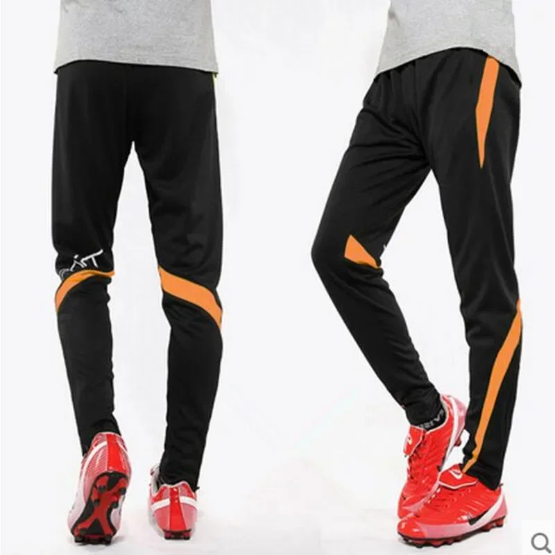 Men Running Sport Pants With Zipper Pockets Football Joggings Training Sweatpants Basketball Soccer Trousers workout pant Male - Image 3