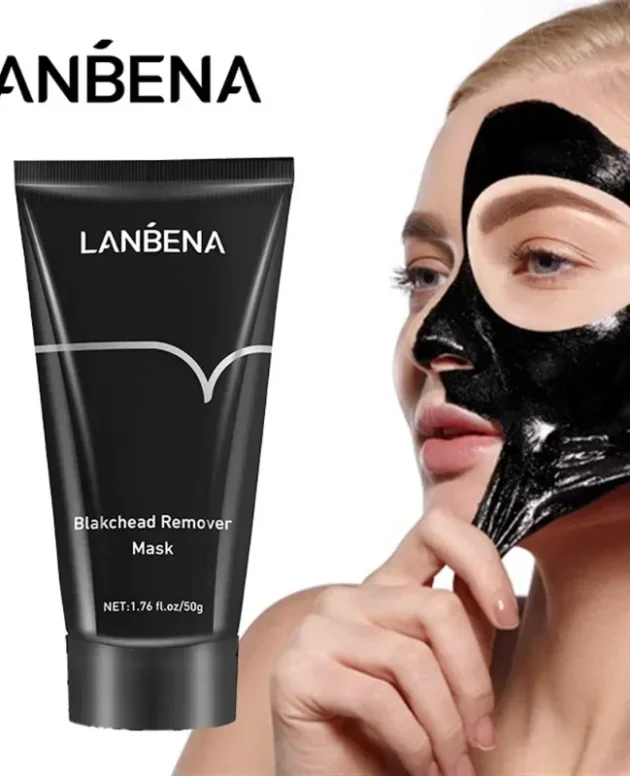 LANBENA Remove Blackhead Mask Shrinking Pore Deep Cleaning Mask Improve Rough Skin Acne Treatment Skin Brighteing Care Beauty