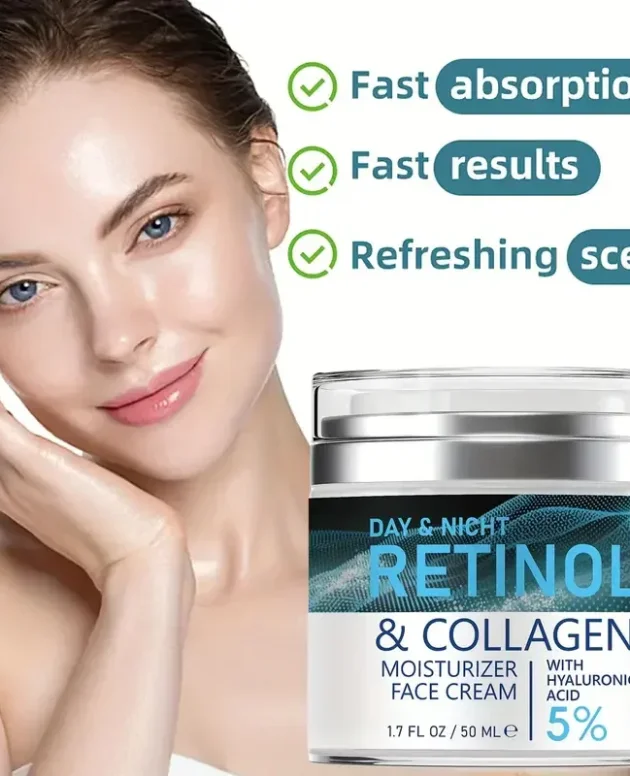 ENVISHA Retinol Collagen Cream Face Skin Care Anti-aging Wrinkle Deep Hydration Moisturizing Skin Health Whitening Exfoliation