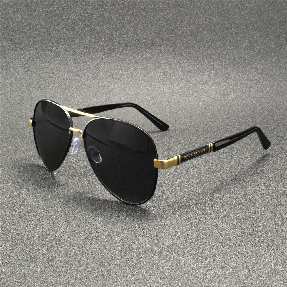 3PCS Polarized Sunglasses Men Metail Frame Quality Sun Glasses Brand Design Male Glasses Fishing Driving Goggles - Image 3