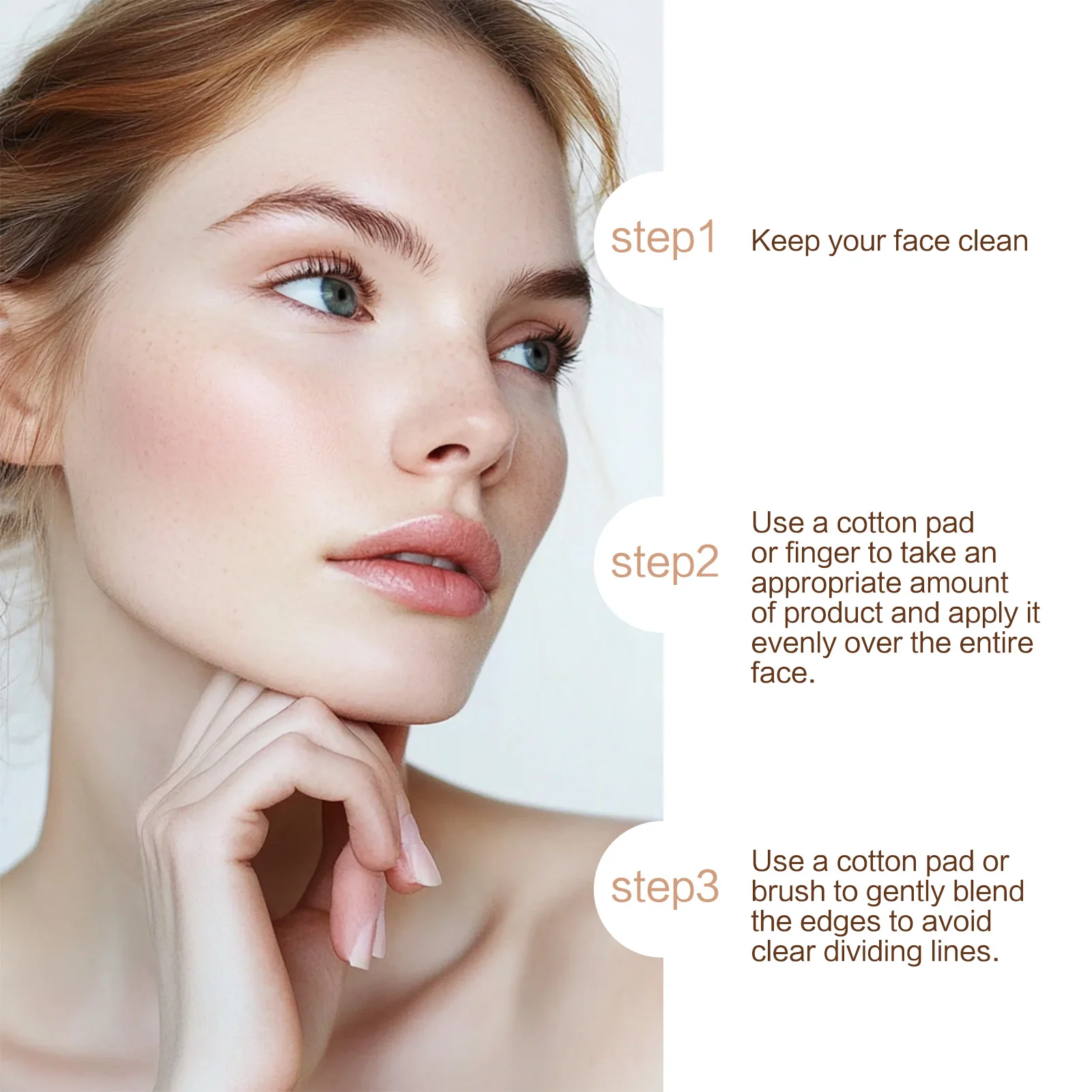 Hydrating Color-Adjusting Foundation SPF 15 30ml - Natural Coverage for Fair to Medium Skin, Lightweight with Hyaluronic Acid. - Image 2