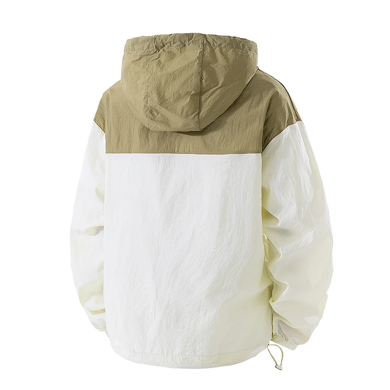 Summer UPF50+ Sunscreen Clothing Men Jackets Outdoor Couple Models Lightweight Breathable Jacket Hooded Gym Sport Windbreaker - Image 2