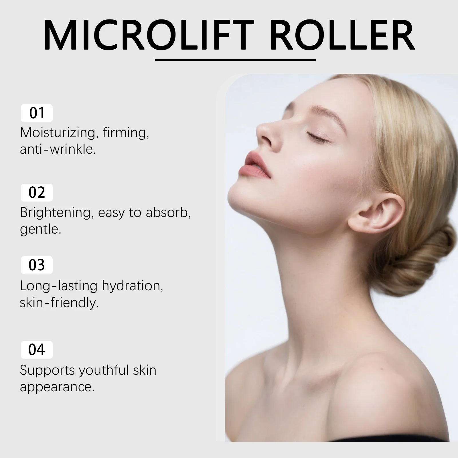 01Radiant Flawless Skin Micro Infusion Serum Kit - At Home Facial System Beauty Tool Skin Care for Face | 0.25MM Needle - Image 5
