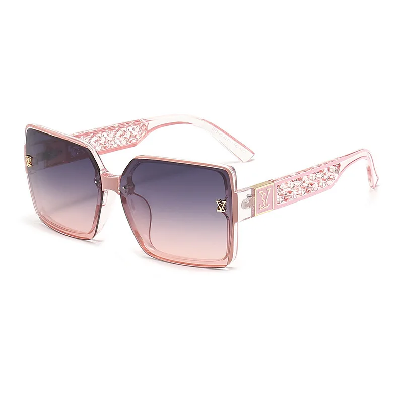 2026 New Fashion Glamour Sunglasses For Women And Men Stylish Oversize Designer Sun Glasses Square Unisex Shades UV400 - Image 4