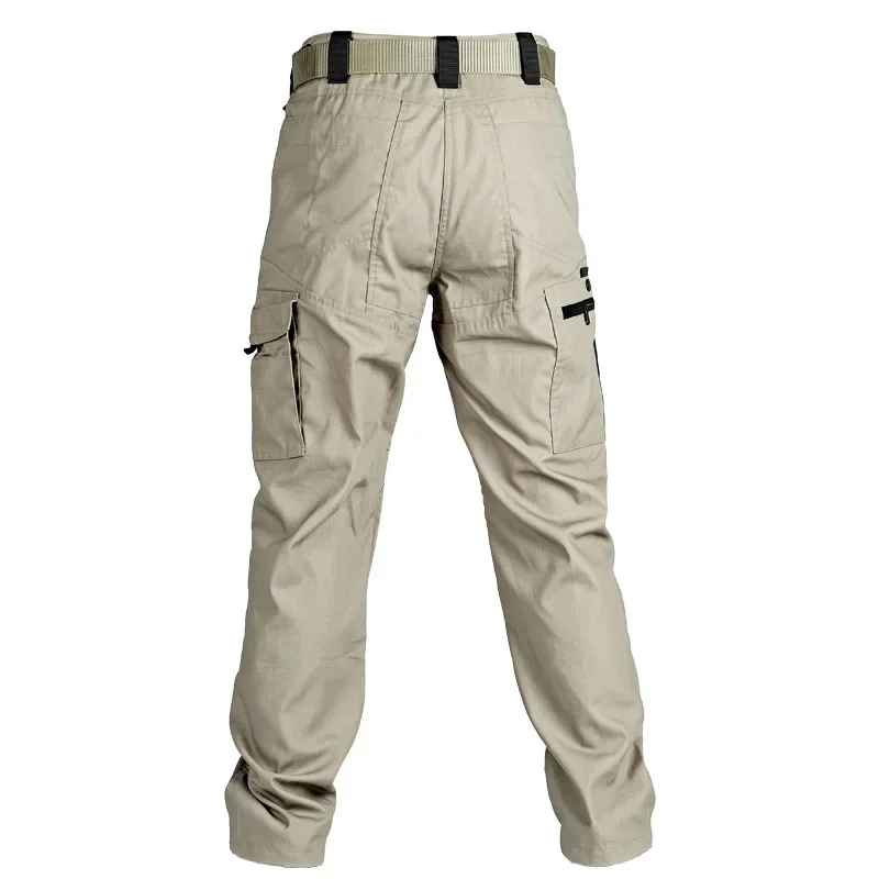 Multi-Pocket Men's Tactical Casual Pants Cargo Pants Outdoor Hiking Trousers Wear-Resistant Training Overalls - Image 2