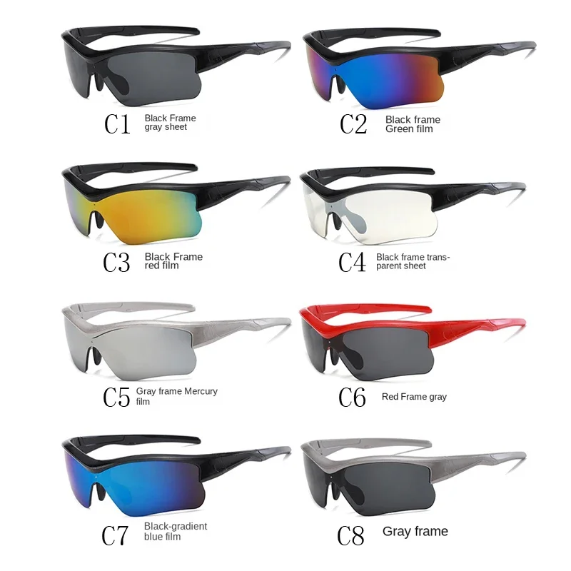 NEW Children Cycling Glasses Kids Outdoor Sports Sunglasses UV400 MTB Bike Eyewear Girls Boys Fishing Roller Skating Accessories - Image 2