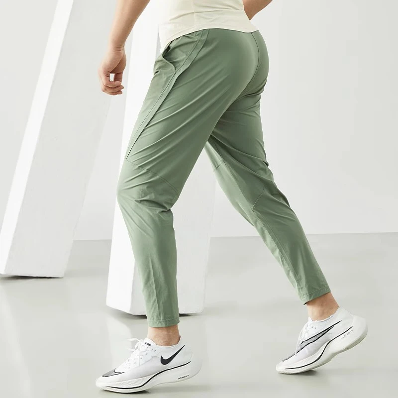 Men's Running Pants Sportswear Jogging Sweatpants Quick Dry Thin Tracksuit Elastic Gym Fitness Trousers Training Sport Pants Men - Image 2