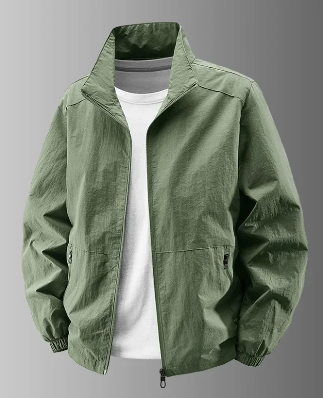Men Outdoor Cycling High Quality UV Resistant Jacket Fashionable Versatile Windproof Breathable Jacket Spring Autumn Comfortable