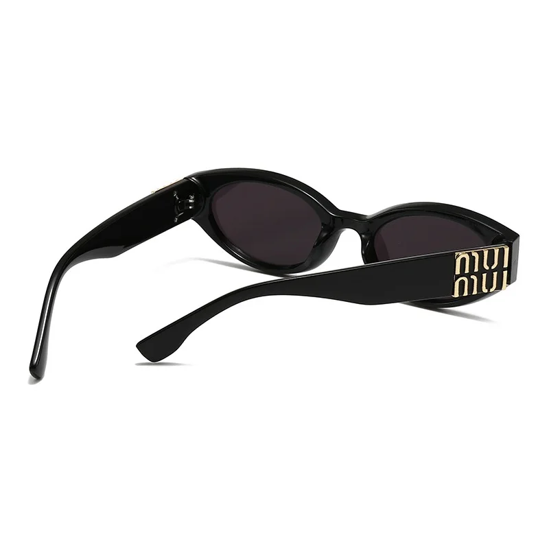 Luxury Fashion MM Sunglasses Brand For Men And Women Oval Minimalist Gradient Lens Glamour Unisex Sun Glasses UV400 - Image 3
