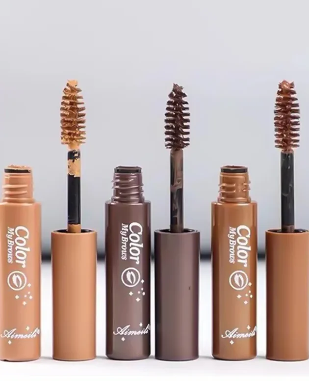 Natural color enhancement, plump eyebrow dye paste, long-lasting waterproof eyebrow tattoo dye, cosmetics in 3 colors