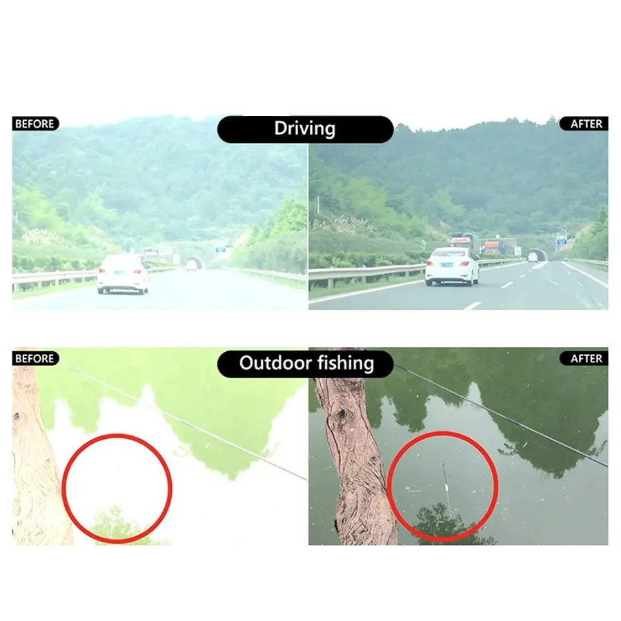 2 Pieces Fashion Vintage Square Sports Sunglasses Men Women Driving Fishing Brand Designer Sun Glasses Retro Man Eyewear UV400 - Image 6