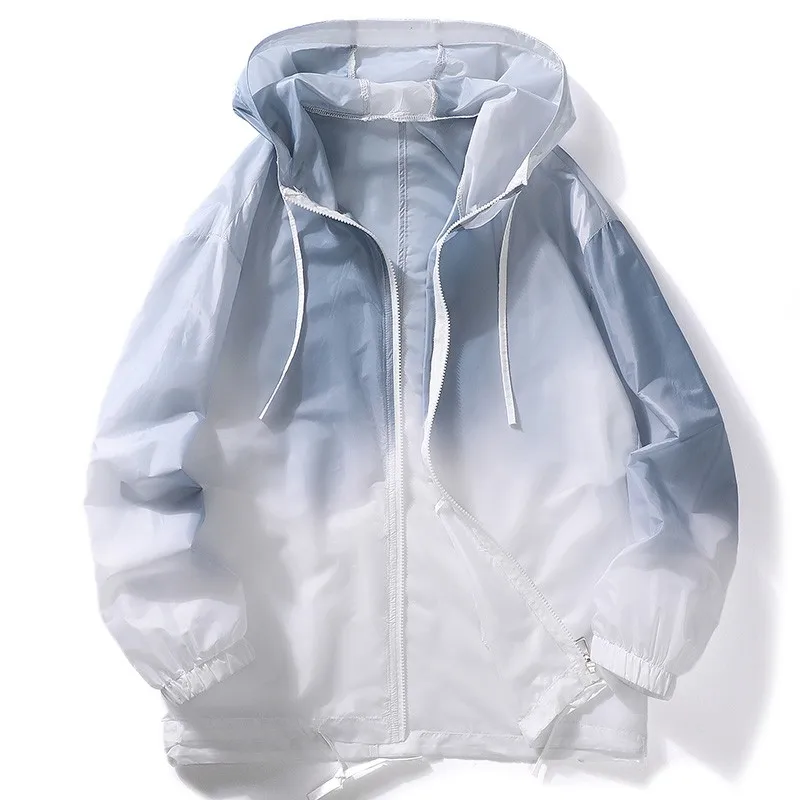 Sunscreen Jacket For Men High Quality Casual Windbreaker Jacket Breathable Waterproof Outdoor Jacket Sunshine Proction - Image 5