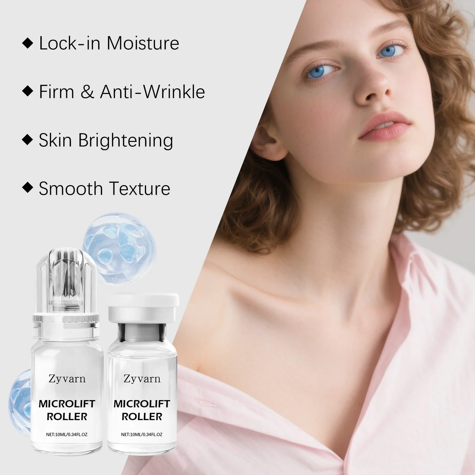 01Radiant Flawless Skin Micro Infusion Serum Kit - At Home Facial System Beauty Tool Skin Care for Face | 0.25MM Needle - Image 4
