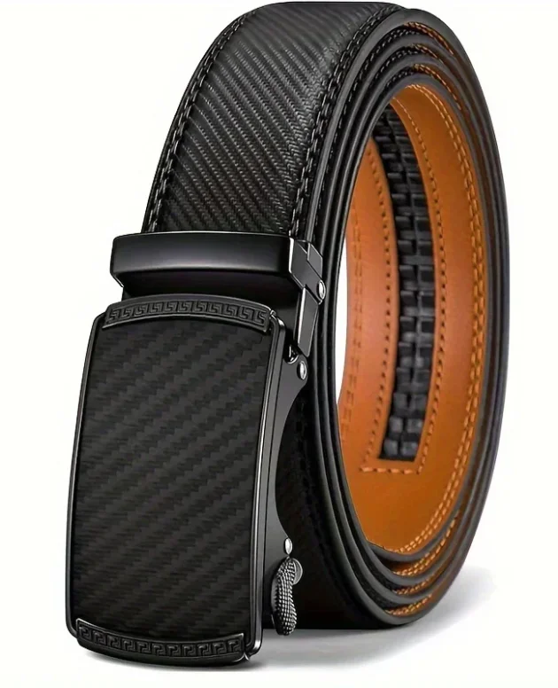 Men's Genuine Leather Cowhide Belt, For Dress Pants