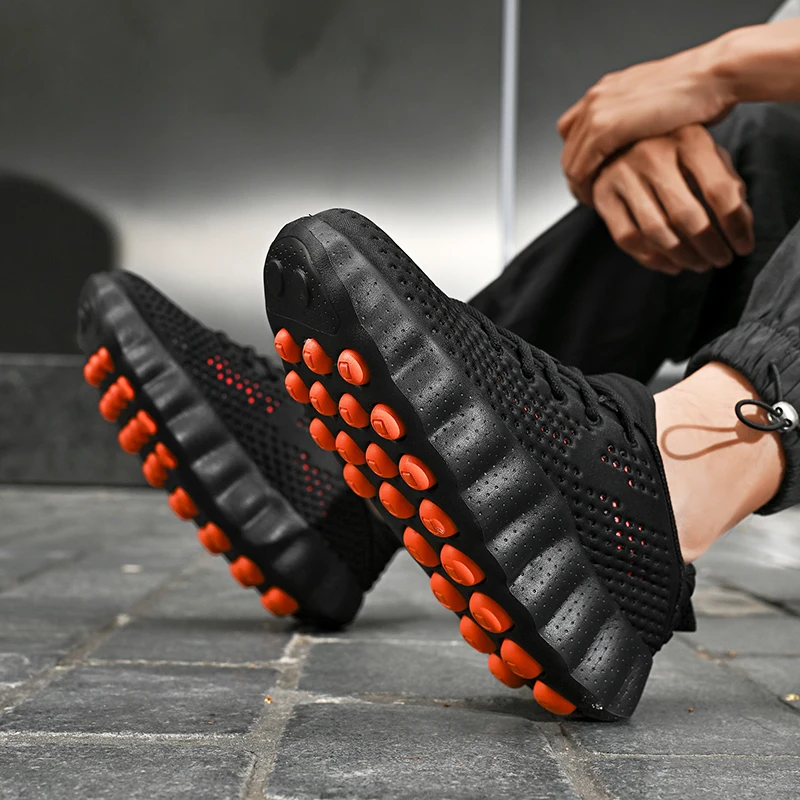 Brand Men Casual Shoes Thick Sole Soft Fashion Sneakers Summer Breathable Male Walking Shoes Zapatillas Hombre Mens Shoes - Image 5
