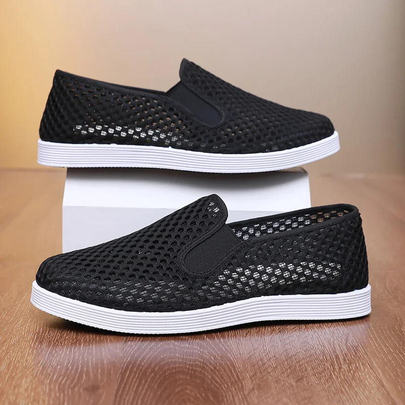 Men's Casual Sneakers Summer Breathable Mesh Lightweight Cheap Free Shipping Shoes - Image 2