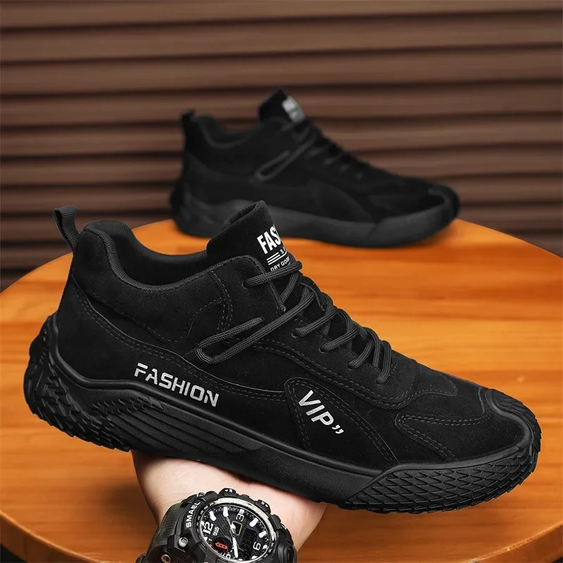 Casual Sneakers 2025 Summer New Fashion Increase Anti-slip Low-top Casual Sports Shoes Labor Protection Shoes Work Shoes - Image 6
