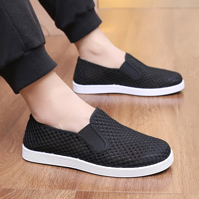 Men's Casual Sneakers Summer Breathable Mesh Lightweight Cheap Free Shipping Shoes - Image 5