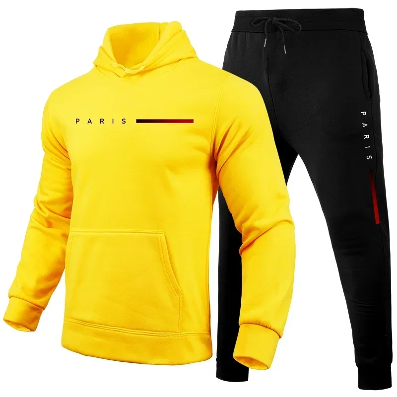 Hot Sale Men's Tracksuit Men Daily Comfortable Single Hooded Sportswear and Sweatpants Man Fashion Sports Suits Jogging Simple - Image 6