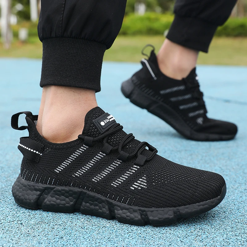 New Summer Soft Soled Running Shoes Men Mesh Breathable Casual Shoes Comfortable Fashionable Versatile Outdoor Exercise Shoes - Image 5