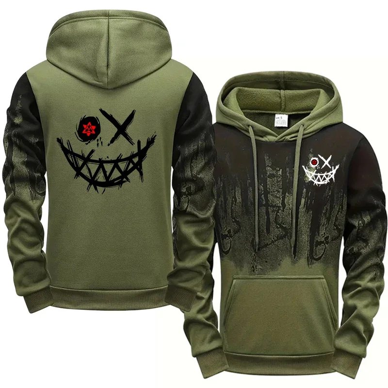 2025 Urban Fashion Hoodies Sportswear Men's Set Hooded Sweatshirts Sweatpants Autumn Winter Male Daily Casual Sports Jogger Suit - Image 5