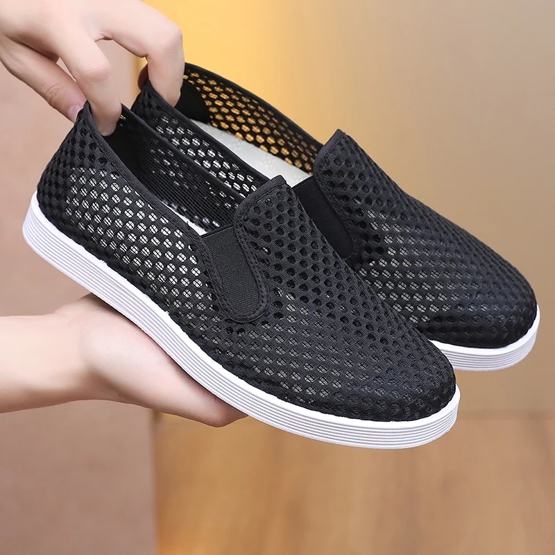 Men's Casual Sneakers Summer Breathable Mesh Lightweight Cheap Free Shipping Shoes - Image 4