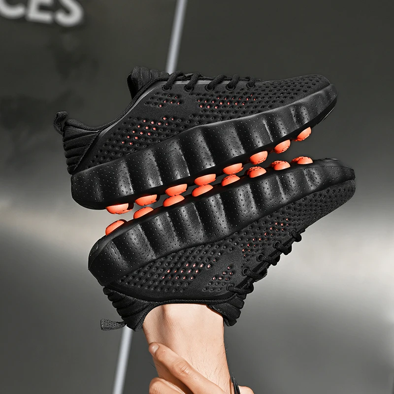 Brand Men Casual Shoes Thick Sole Soft Fashion Sneakers Summer Breathable Male Walking Shoes Zapatillas Hombre Mens Shoes - Image 4